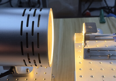 點(diǎn)狀聚焦紅外線(xiàn)加熱器在1200℃以上高溫領(lǐng)域的應(yīng)用